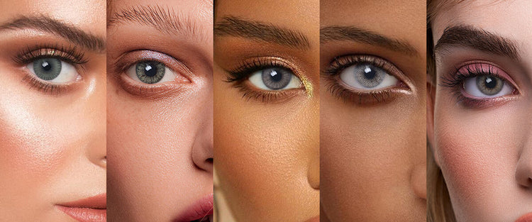 Gray Colored Contacts