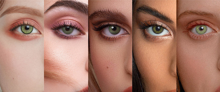 Green Colored Contacts