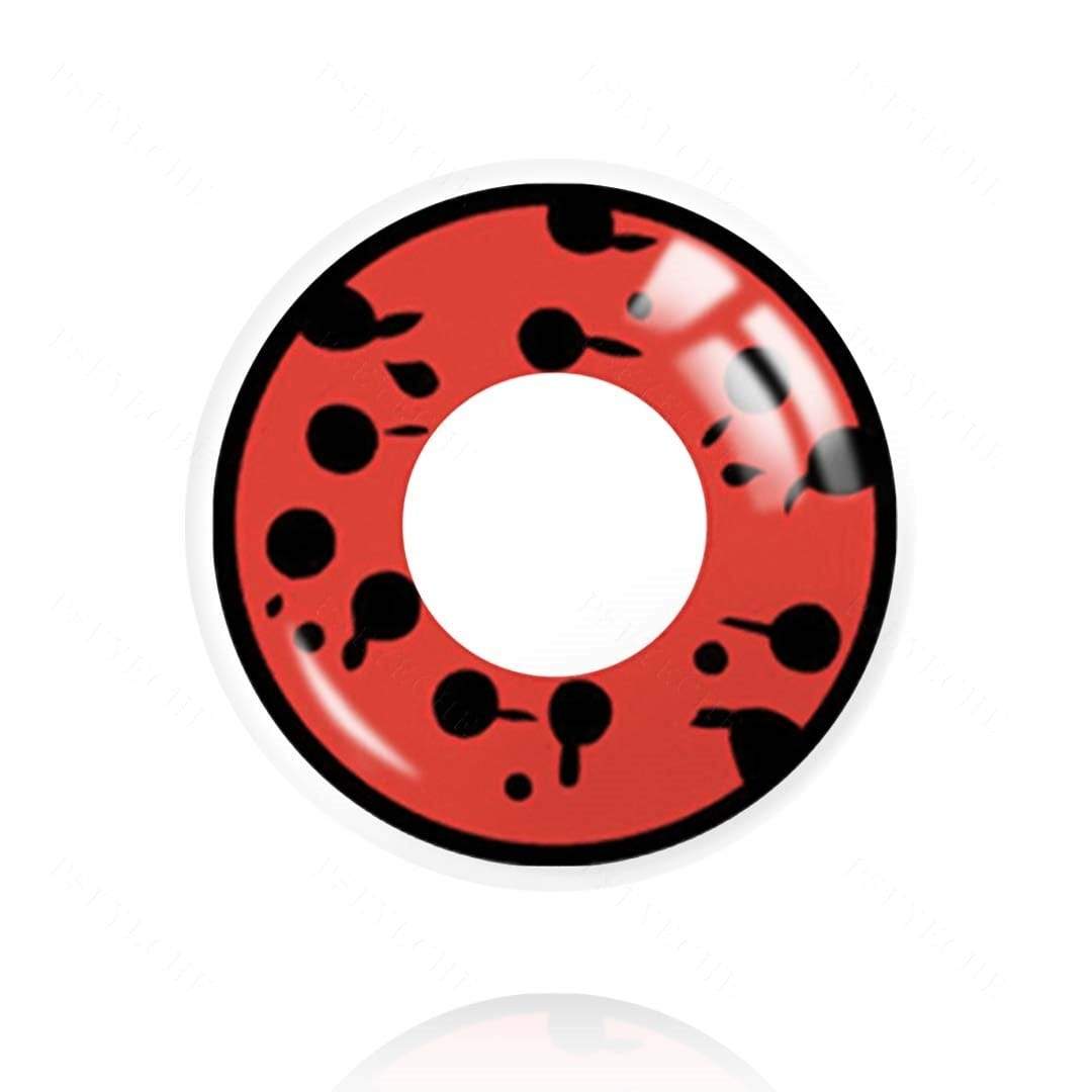 Red Spots eye lenses