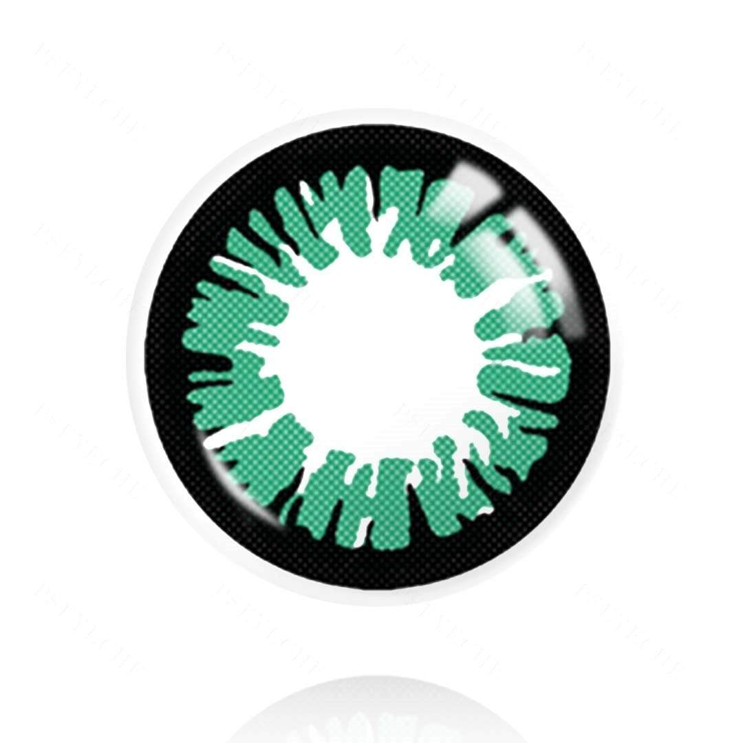 Glamor Green eye lenses