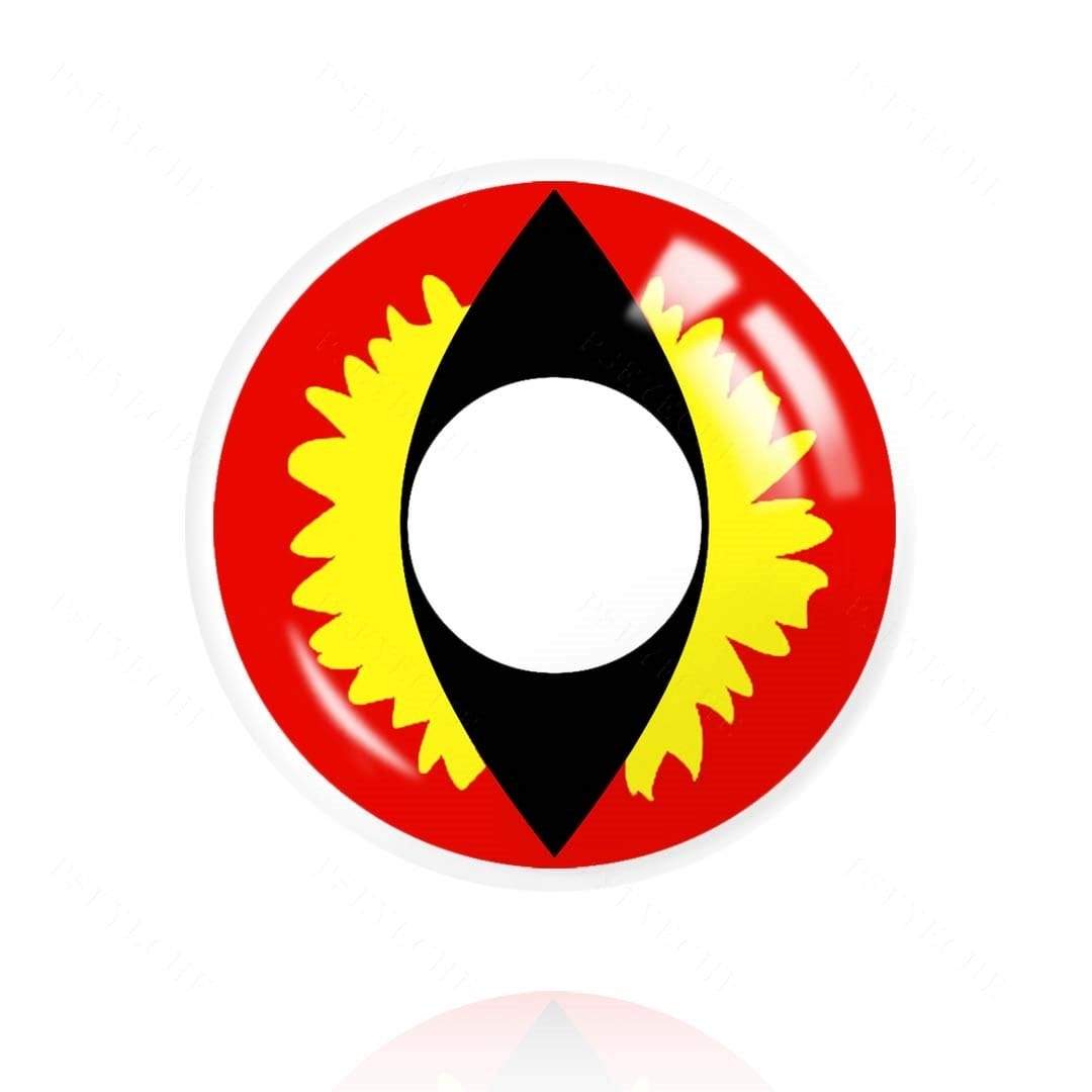 Red Lizard Eyes Lenses