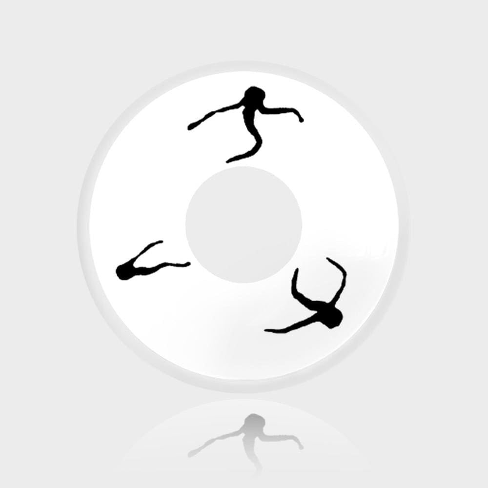 Dancer Ghost designed eye lenses