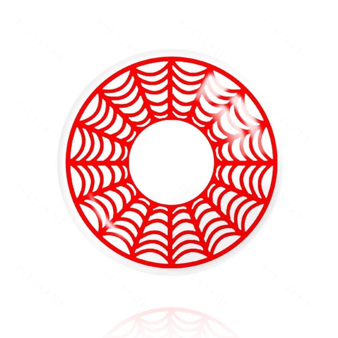 Red Web eye lenses