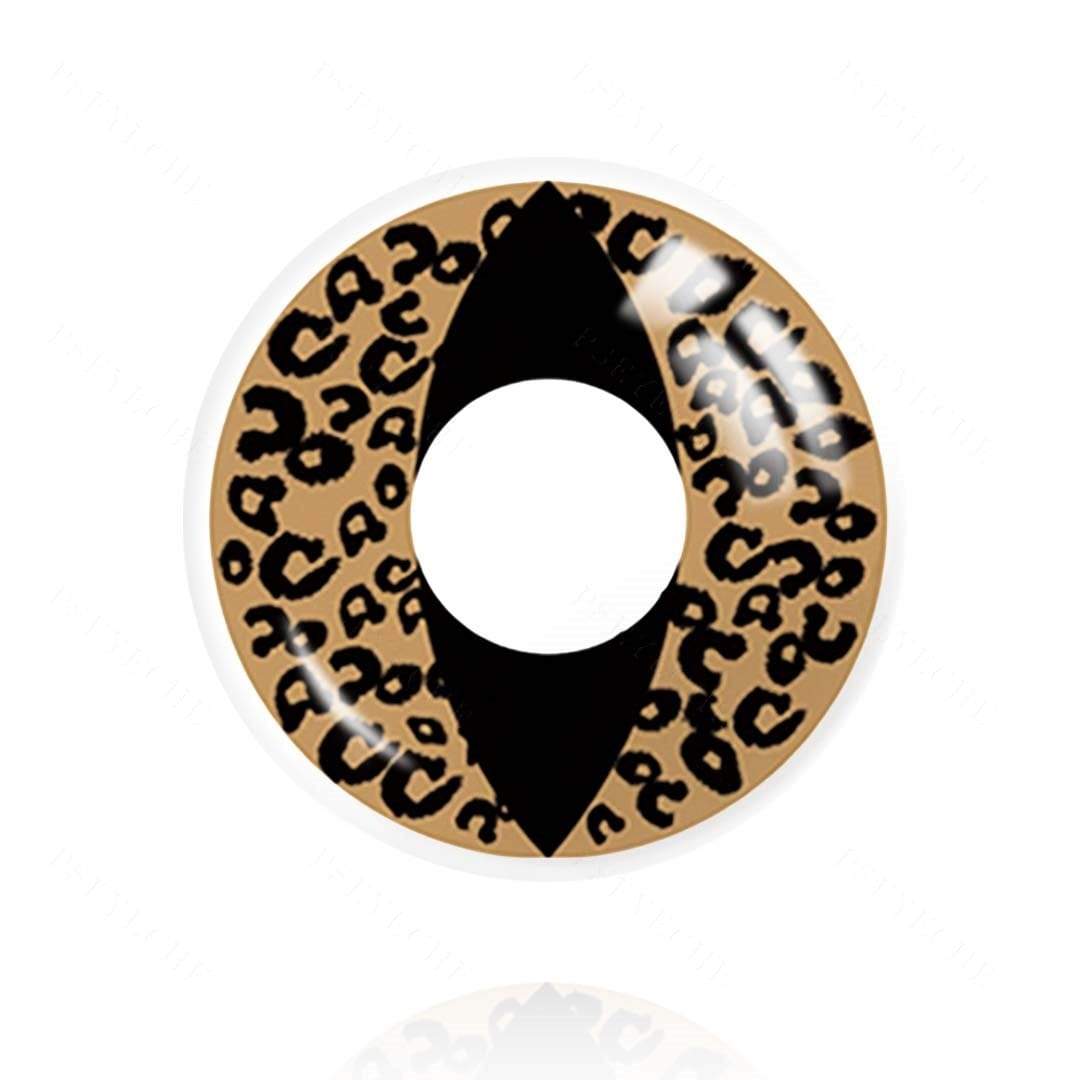 Brown Cheetah Cat Eyes Lenses