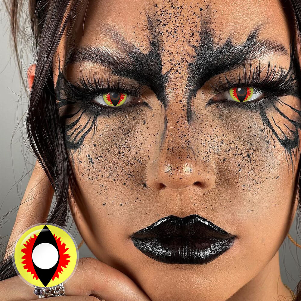 Yellow Dragon Eyes Lenses