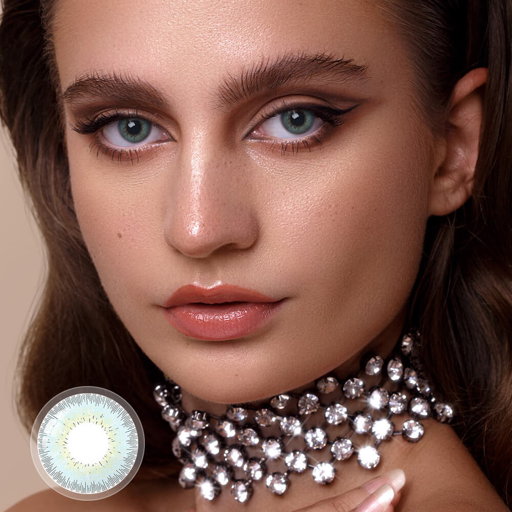 Bellalens Gray Blue Colored Contact Lenses