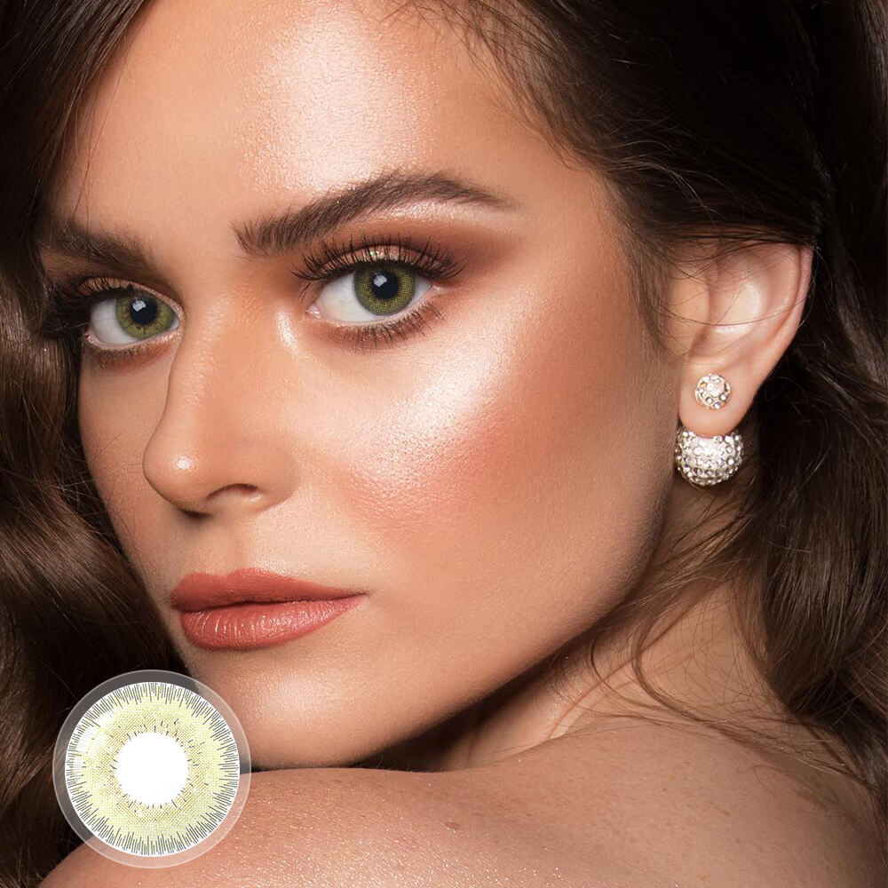 Bellalens Silk Green Colored Contact Lenses