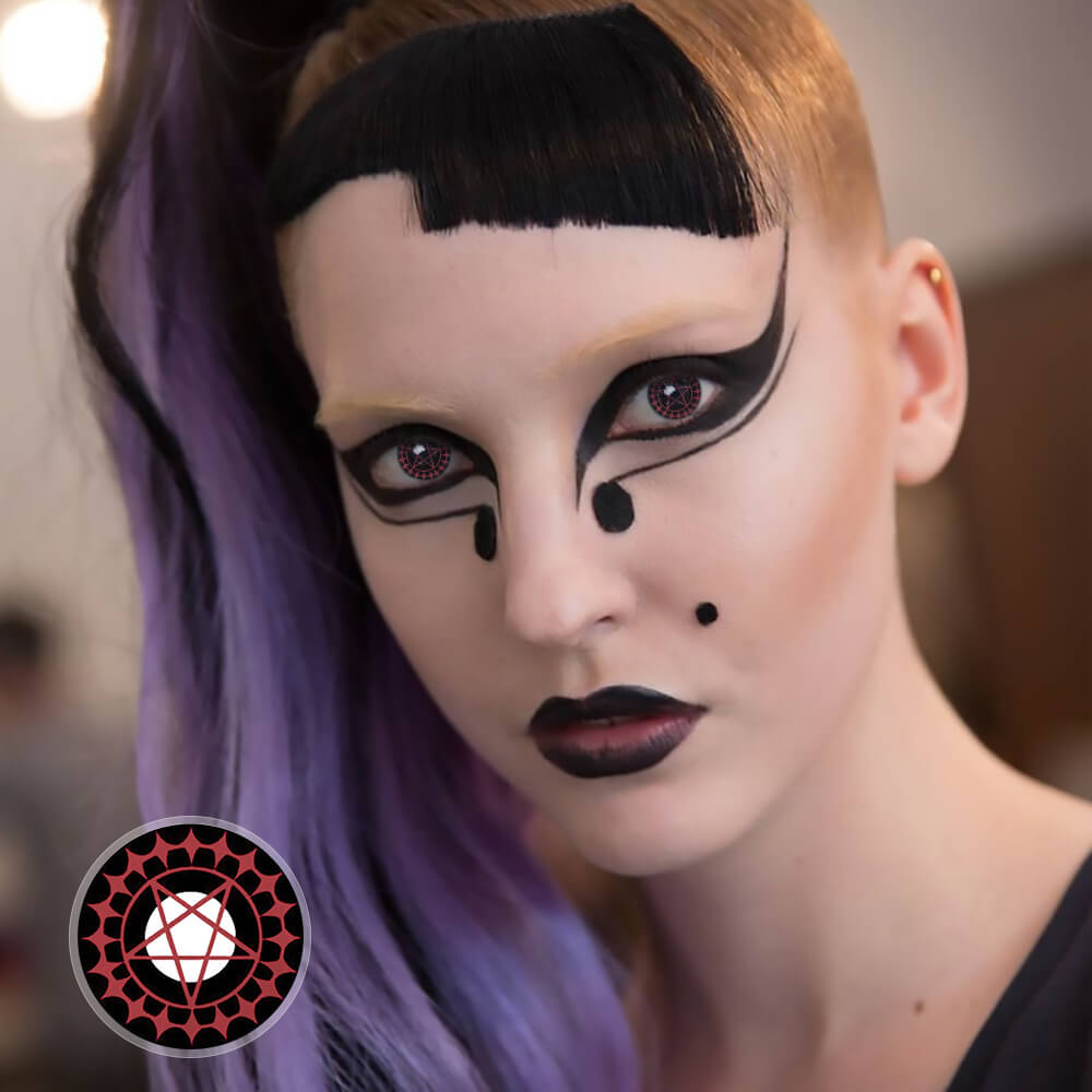 Black Butler Ciel Phantomhive Contract Eye Contacts for cosplay