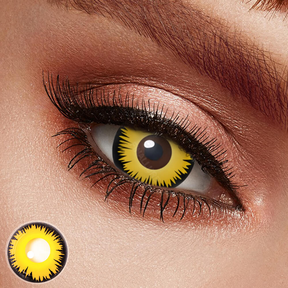 Werewolf Mini Sclera Contact Lenses