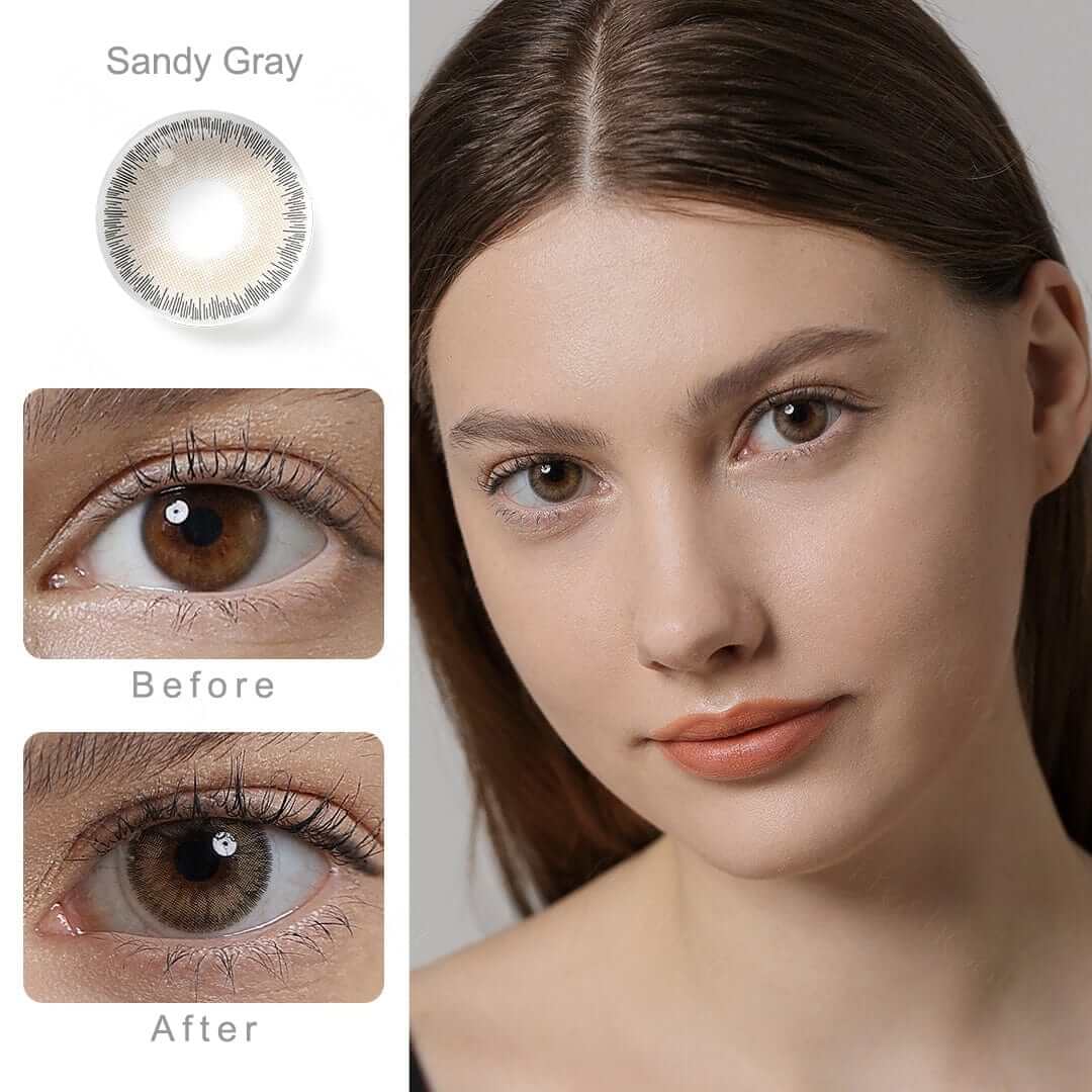 Elite Sandy Gray Contacts