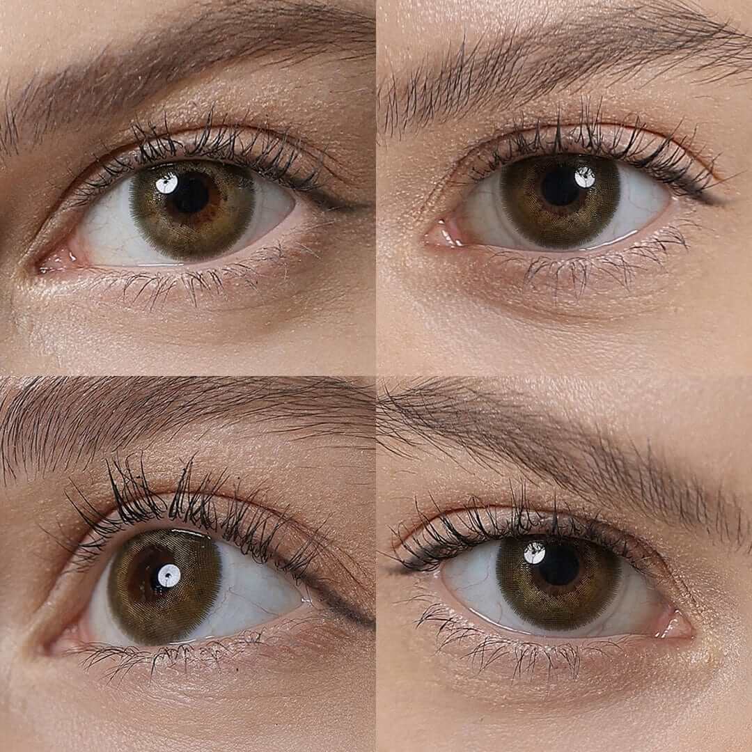 Elite Sandy Green  Contacts for brown eyes