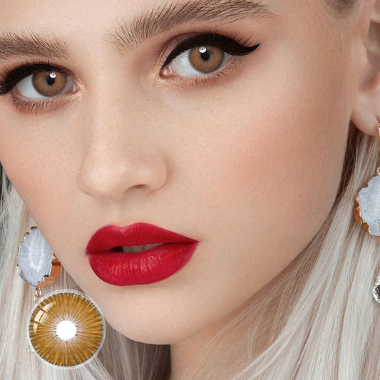Fiesta Brown Colored Contacts
