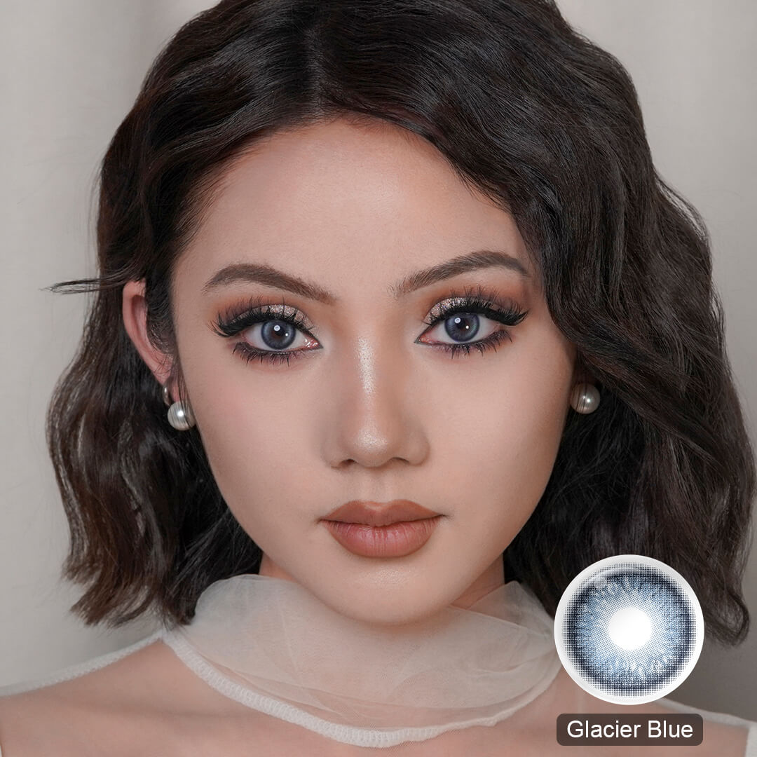 Glacier Blue Colored Contacts