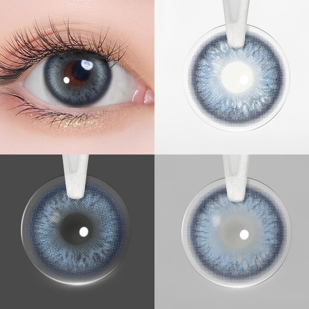 Glacier Blue Colored Contacts