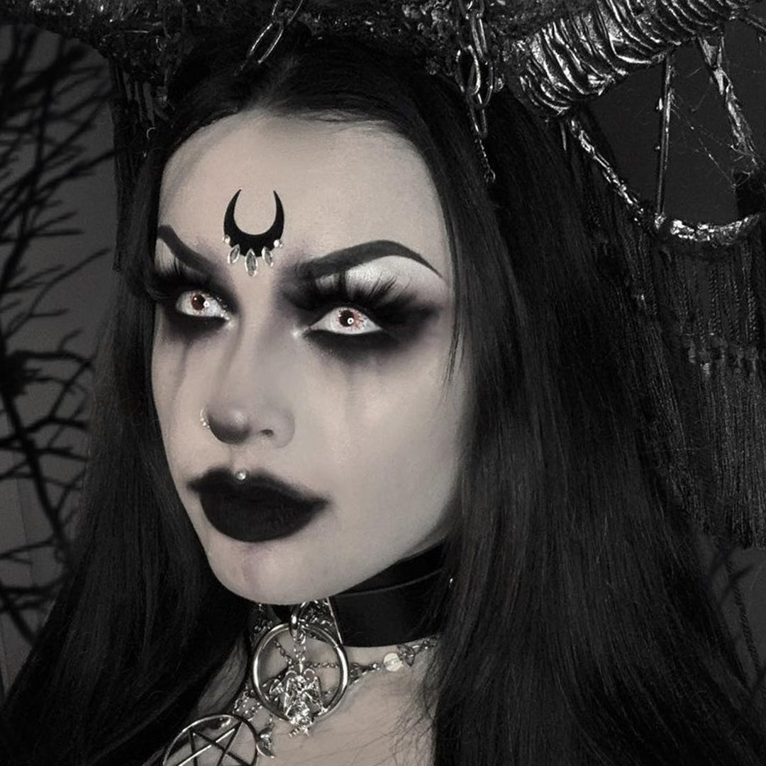 Halloween Crazy Blood Splat Contacts for cosplay