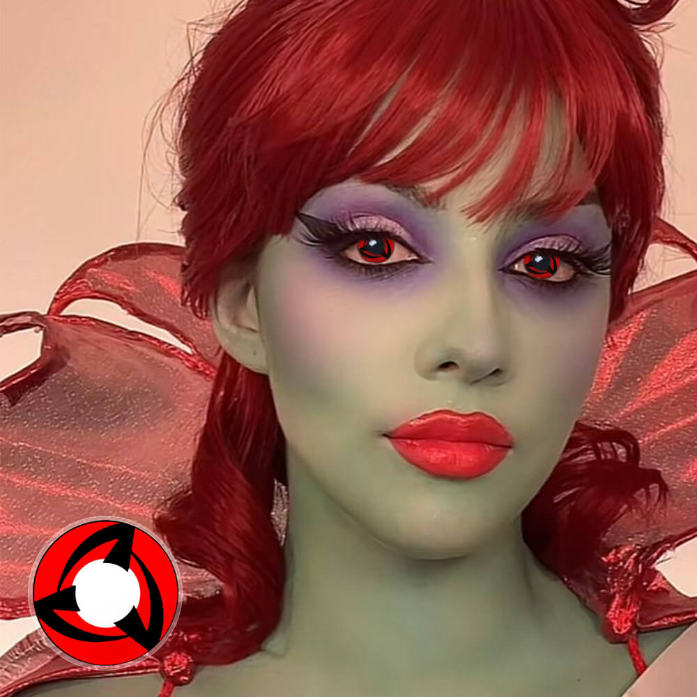 Kakashi Mangekyou Sharingan Contacts for Cosplay