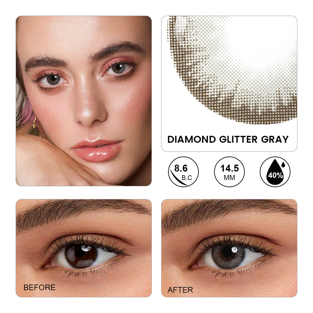 Diamond Glitter Gray