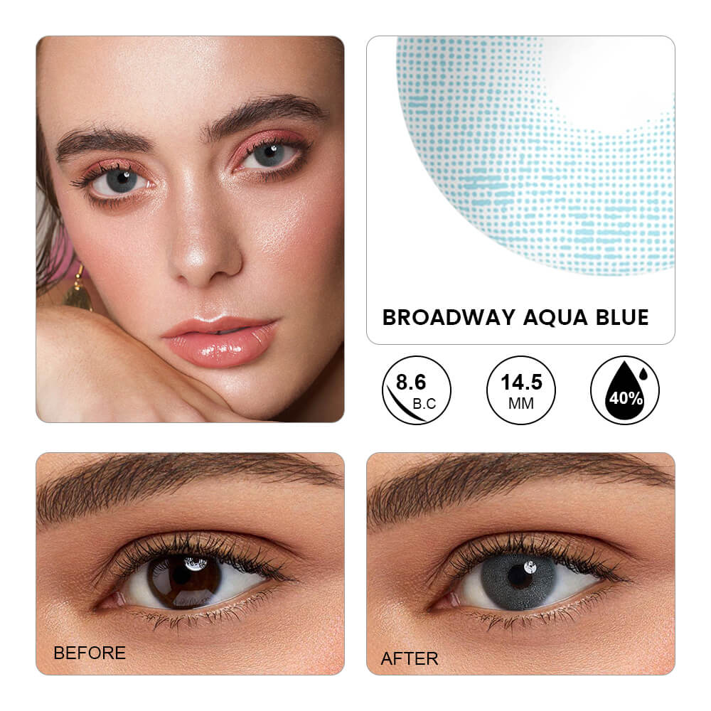 Broadway Aqua Blue