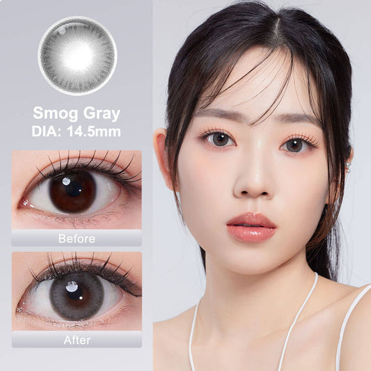NILS Smog Gray Colored Contacts