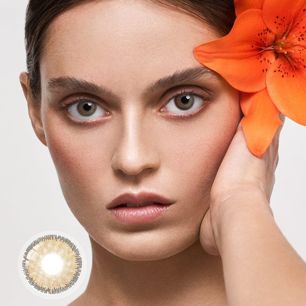 Premium Brown Colored Contact Lenses
