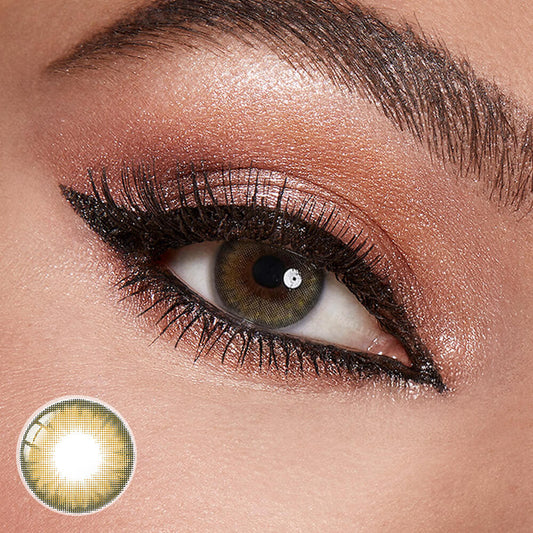 Pro Khaki brown Colored Contacts