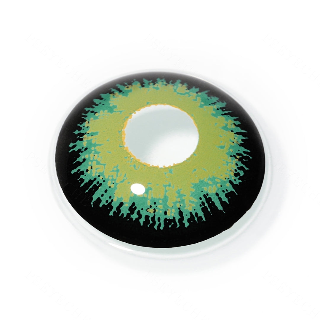 Maleficent Emerald Green Theatrical Contacts