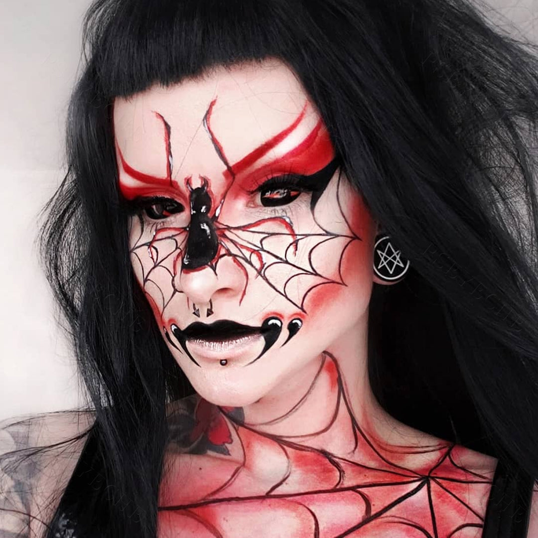 Redlash Sclera Contacts for halloween cosplay