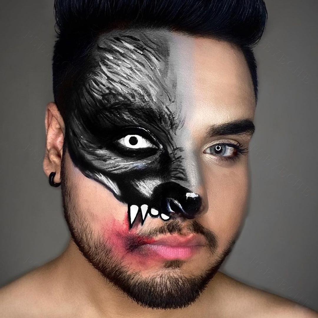 White Out Costume contact lenses for cosplay