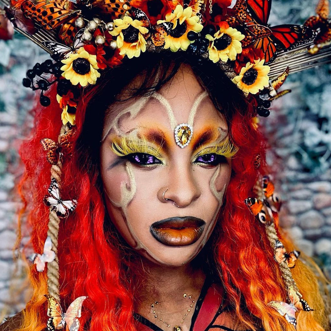 Witch Purple Eye Sclera Contacts