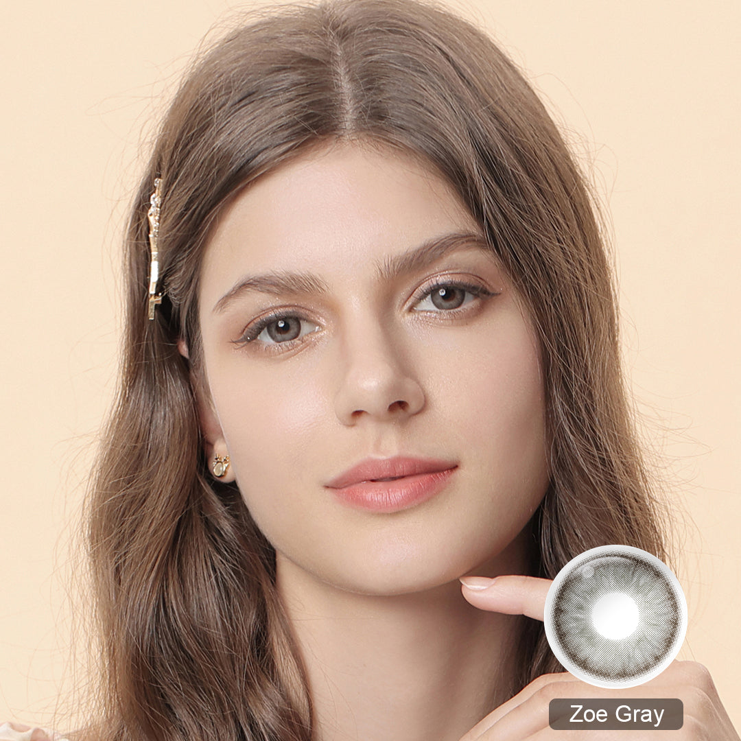 Zoe Gray Colored Contact Lenses