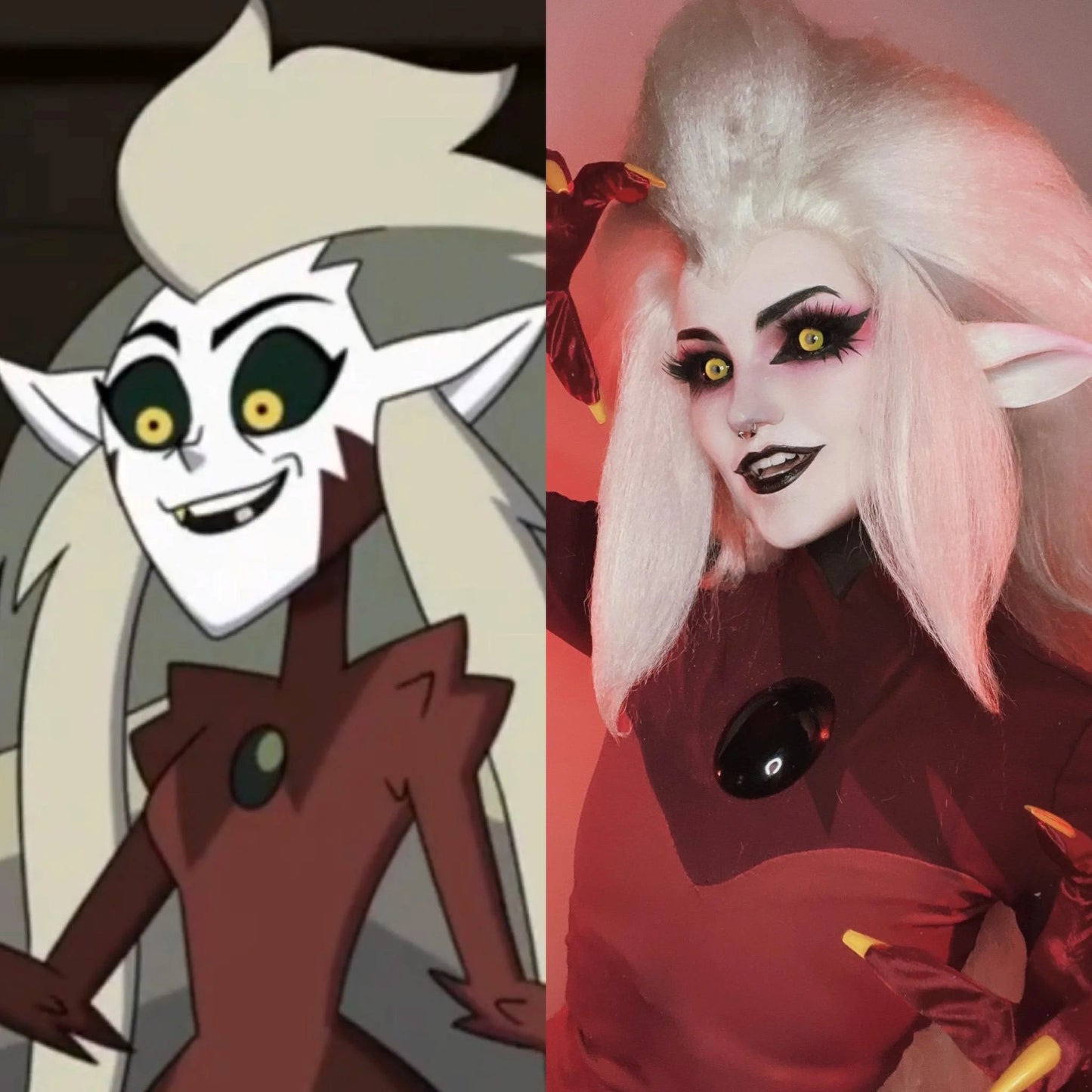 Ghoul Black and Yellow Sclera Contacts