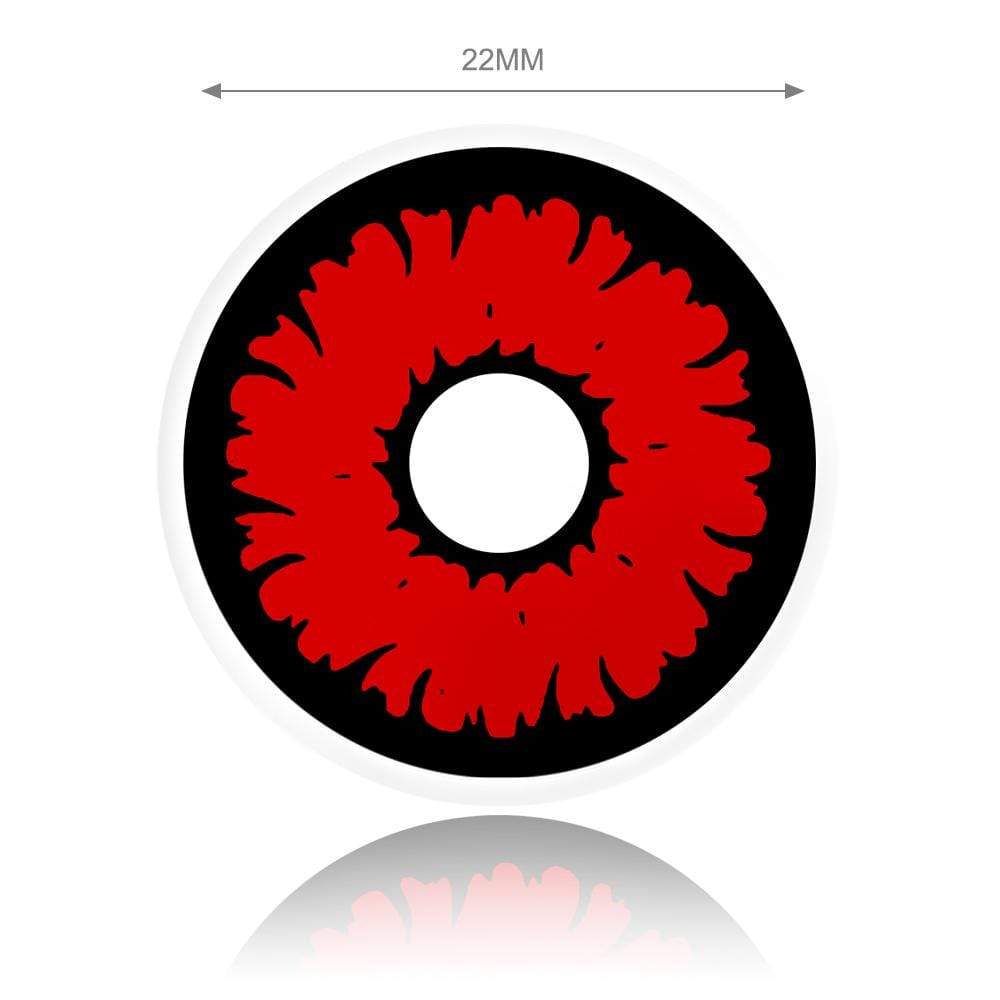 Angry Wolf Sclera Contacts