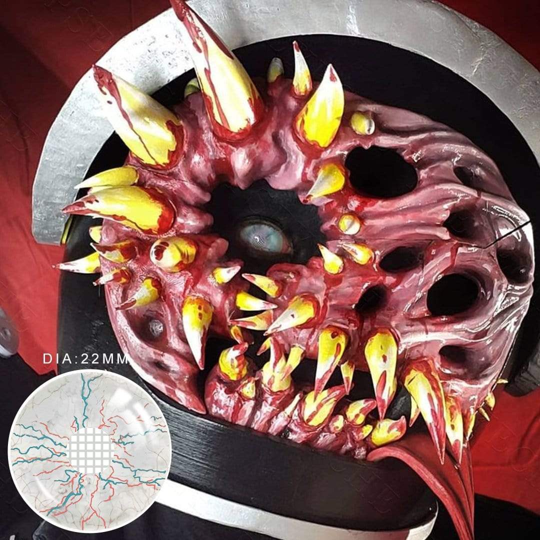 Lightning Crazy Halloween Sclera cosplay Contacts