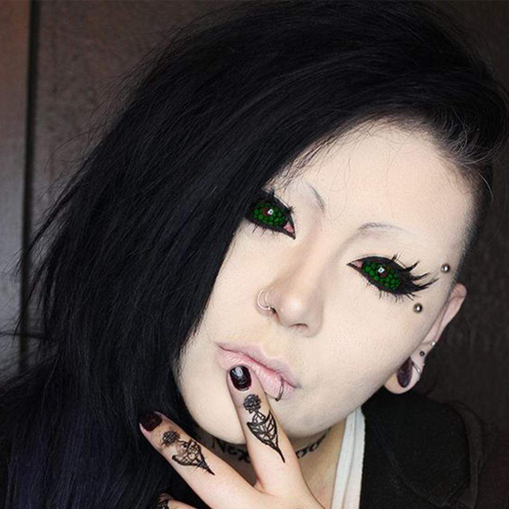 Lizard Sclera Eye Contacts for cosplay