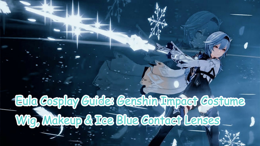 Eula Cosplay Guide: Genshin Impact Costume, Wig, Makeup & Ice Blue Contact Lenses