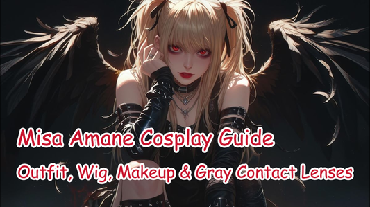 Misa Amane Cosplay Guide: Outfit, Wig, Makeup & Gray Contact Lenses