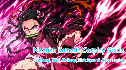 Nezuko Kamado Cosplay Guide | Costume, Wig, Makeup, Pink Eyes & Accessories