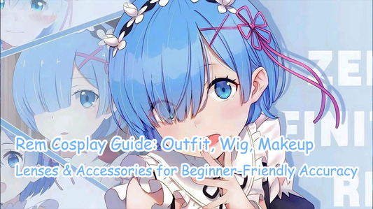 Rem Cosplay Guide: Outfit, Wig, Makeup, Lenses & Accessories for Beginner-Friendly Accuracy