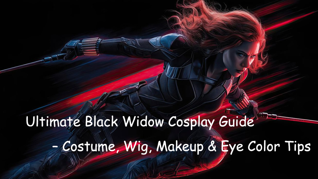 Ultimate Black Widow Cosplay Guide – Costume, Wig, Makeup & Eye Color Tips