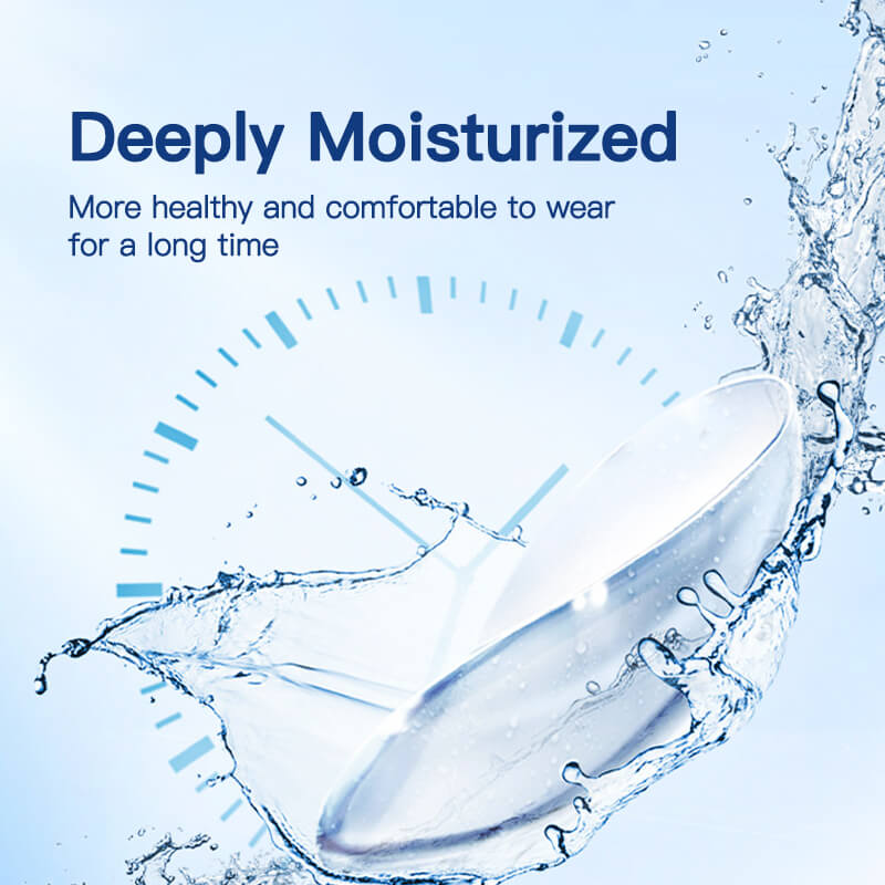 Clear Prescription Contact Lenses