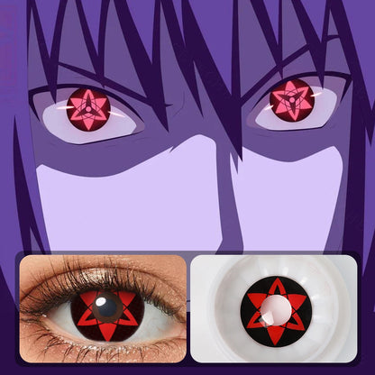 Sasuke Eternal Mangekyou Sharingan eye lenses
