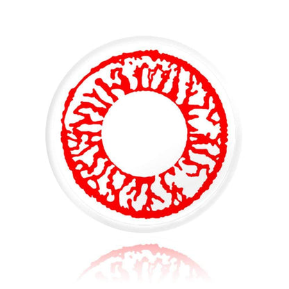 Red Bloodshot eye lenses