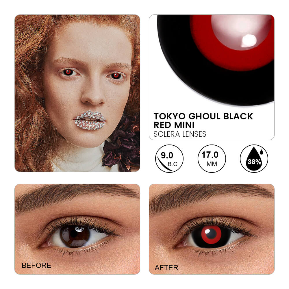 Tokyo Ghoul Mini Sclera Contacts