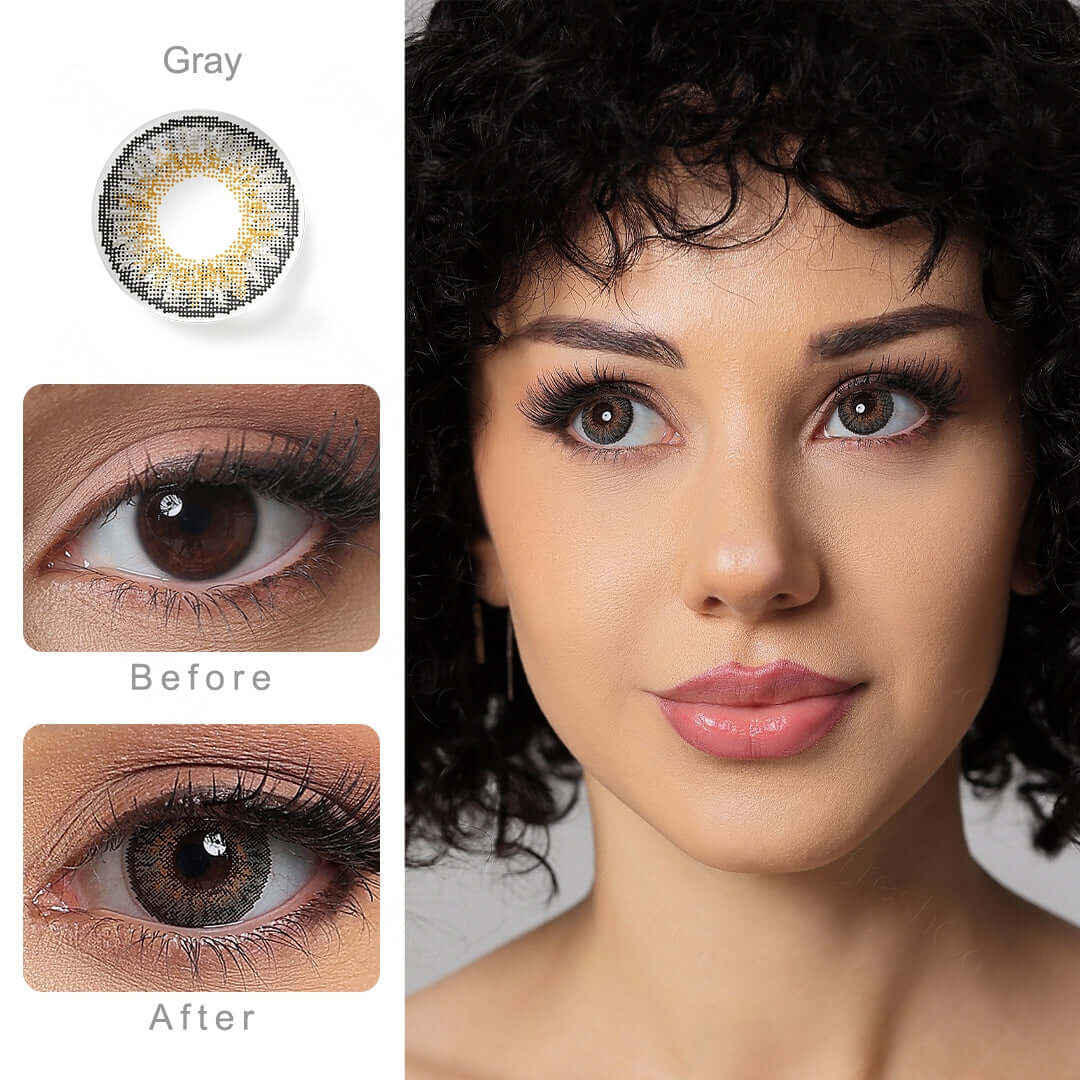 3 tone gray contacts