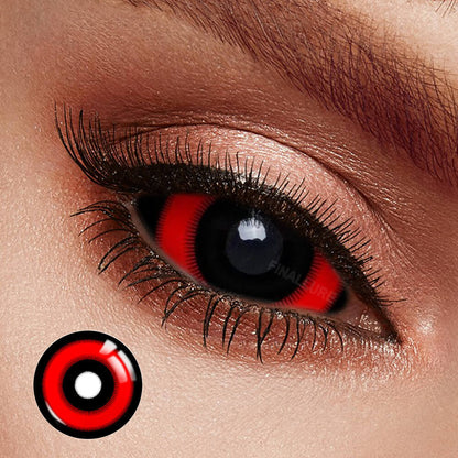 Red Ring Ghoul Sclera Contacts