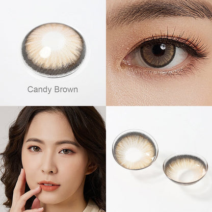 Candy Brown Prescription Contacts
