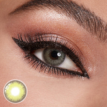 Diamond Caribbean Green Colored Contact Lenses