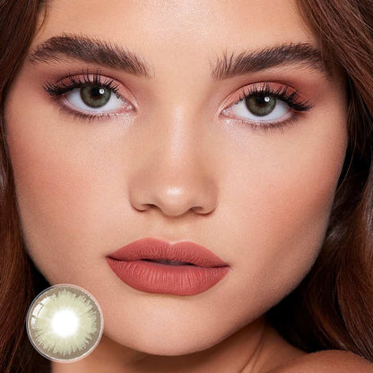 Diamond Gray Green Colored Contacts