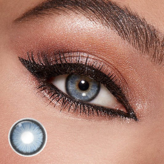 Diamond N Pacific Blue Colored Contact Lenses