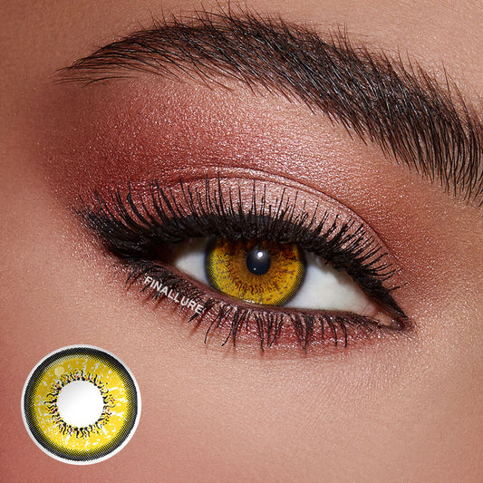 Flame Brown Colored Contact Lenses